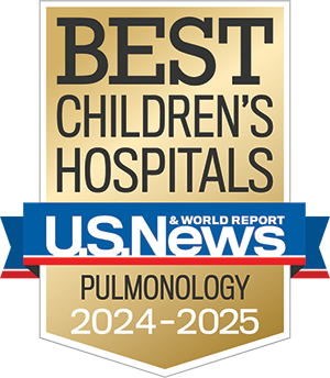 US News and World Report Best Children's Hospitals Pulmonology