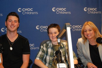 Kelly McKinnon with Brendan, Cody, and Mairene