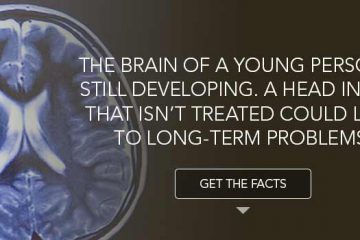 The brain of a young person is still developing.