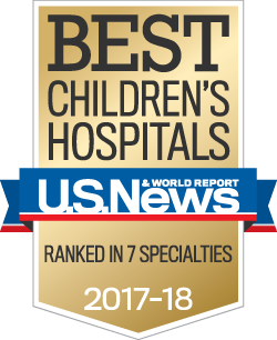 US News and World Report Best Children's Hospitals