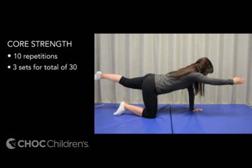 Cancer rehabilitation - core stretch