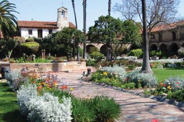 Exterior of Mission San Juan Capistrano