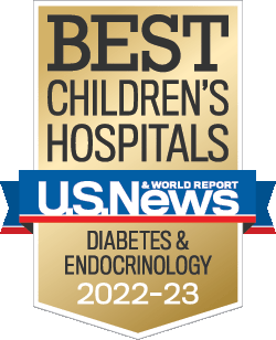 US News and World Report Best Children's Hospitals Diabetes & Endocrinology