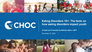 Eating Disorders 101