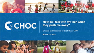 How do I talk with my teen