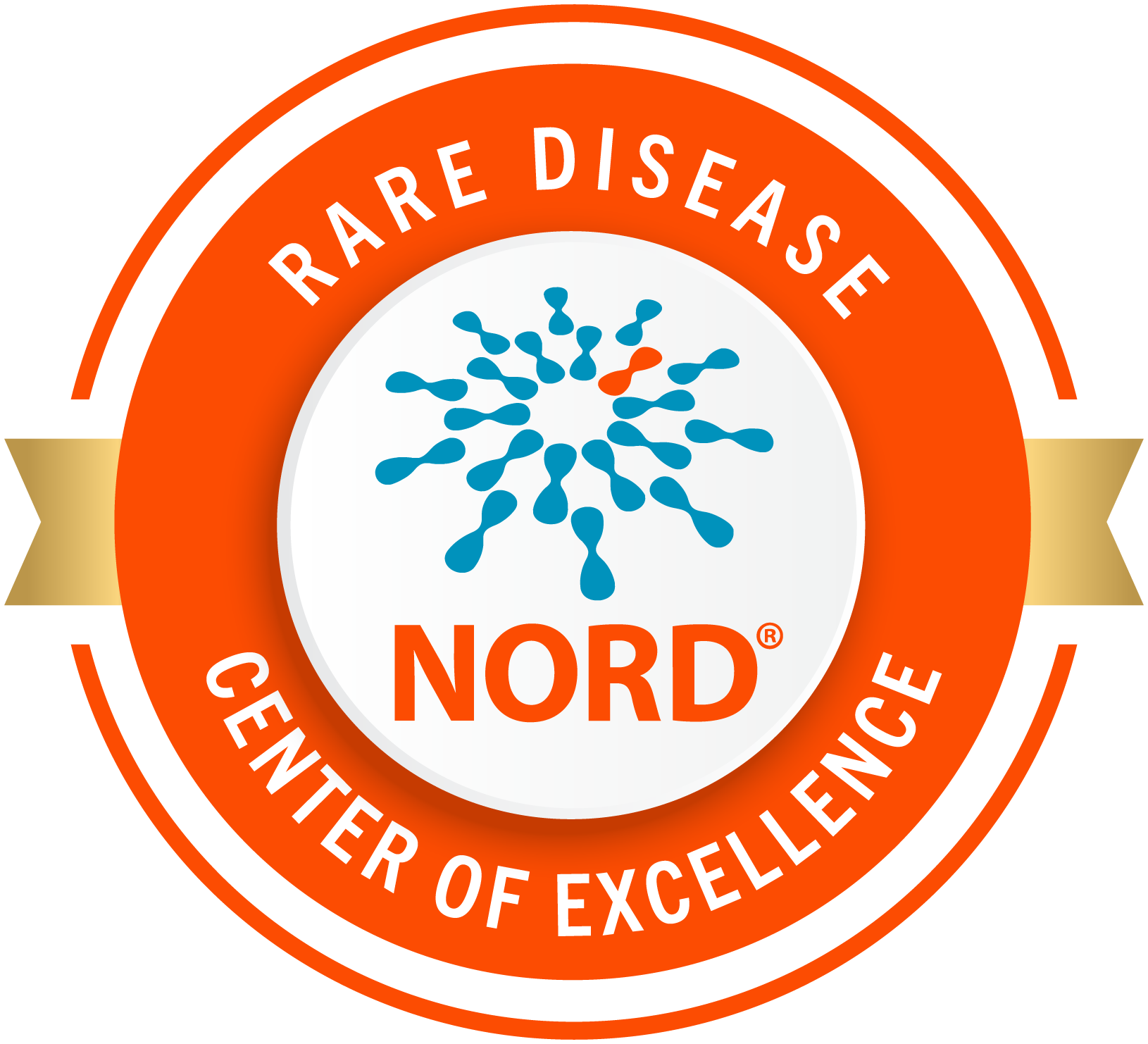 NORD Rare Disease Center of Excellence Seal