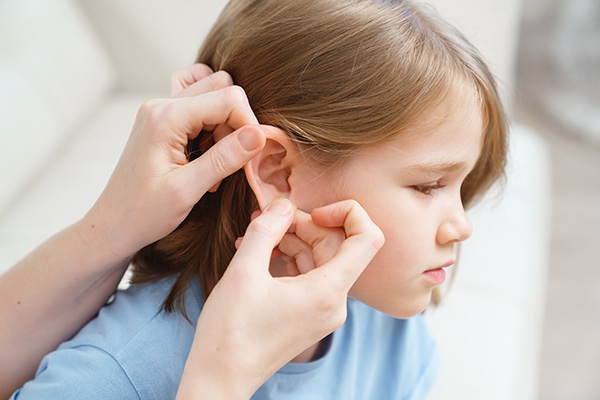 Child has ear looked at